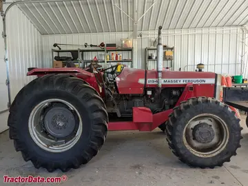 Massey Ferguson 294, lado derecho.