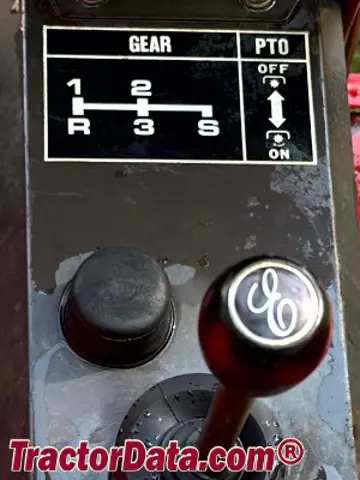 Controles de transmisión Massey Ferguson 1030