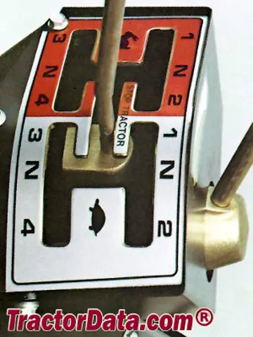 Controles de transmisión Massey Ferguson 3545