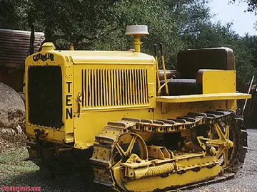Caterpillar 10, lado izquierdo.