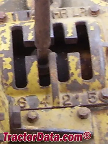 Caterpillar Seventy Getriebesteuerungen