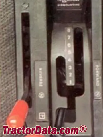 Commandes de transmission John Deere 4640