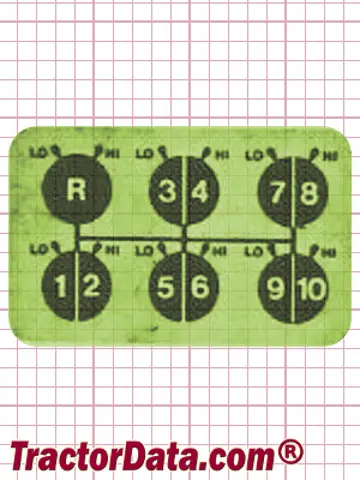 Commandes de transmission Steiger Wildcat III ST-210