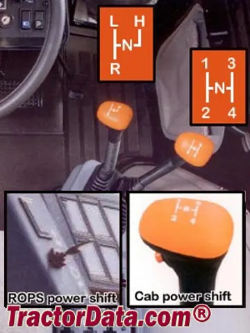 Controles de transmisión CaseIH 4230