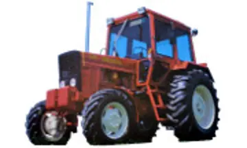 Belarus MTZ-102 Traktor Foto
