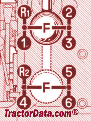 Commandes de transmission Fiat 215