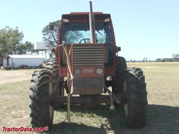 Tractor Fiat 1580DT de hileras.