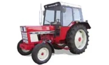 Foto do trator International Harvester 744