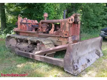 1954 Allis-Chalmers modelo HD9, trator de esteira.