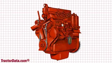 Imagem do motor McCormick-Deering Super WD-9