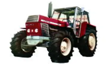 Foto eines Ursus 1204 Traktors