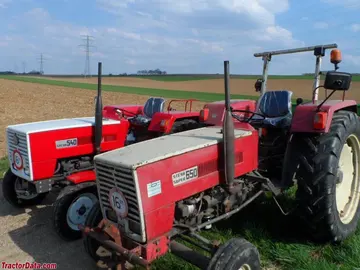 Steyr Super 650 und Steyr 540.