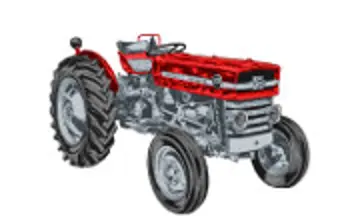 Massey Ferguson 145 tractor photo