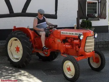Allis-Chalmers FD3, vista frontal derecha