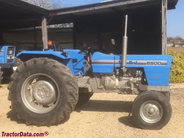 Landini 6500, lado derecho.