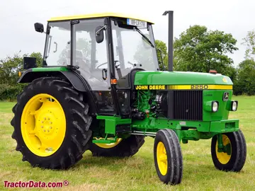 Zwei-Rad-Antrieb John Deere 2250 Allzwecktraktor.