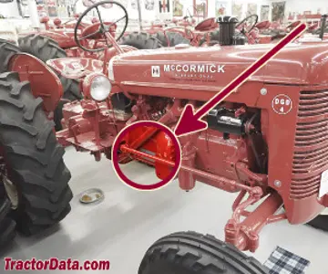 Localização da série do número da International Harvester DGD-4