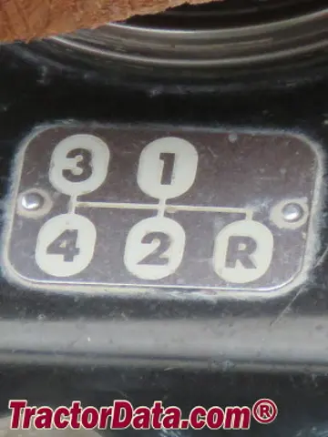 Schaltkontrollen für Farmall 404 Getriebe