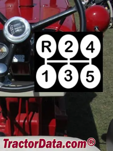 Getriebebedienung Farmall 504