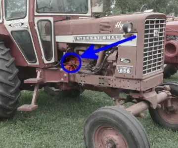 Farmall 656 序列号位置