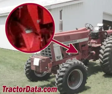 Standort der Seriennummer Farmall 766