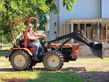 Zetor Zebra 2040,右侧。