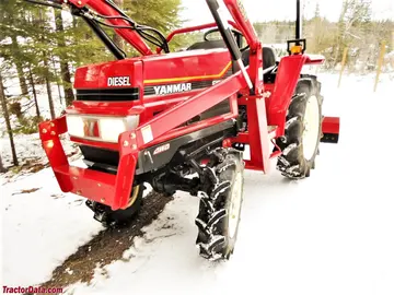 Yanmar F195D mit Lader.
