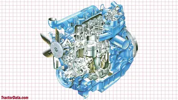 Ford 6810 Motorbild