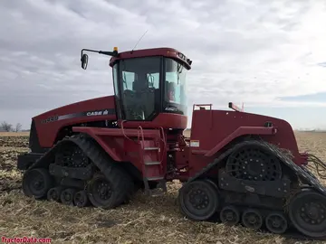 Case IH Steiger STX 440 Quadtrack, lado esquerdo.