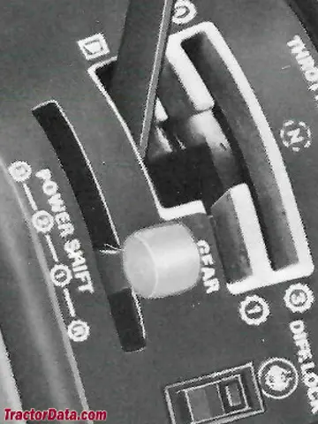 commandes de transmission J.I. Case 2394