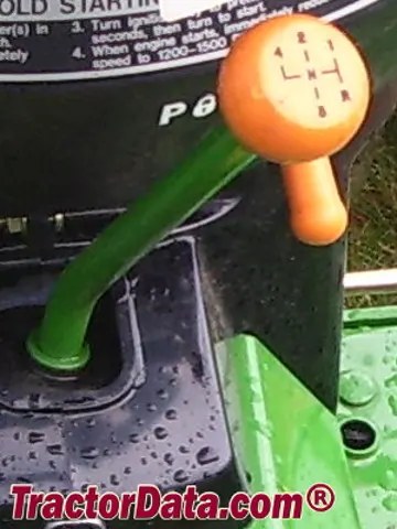 John Deere 3005 Getriebesteuerungen