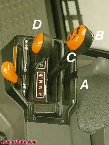 Controles de transmissão Ford 7740