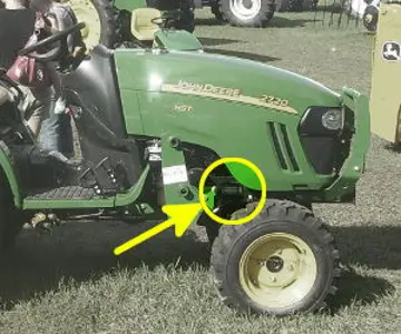 Standort der Seriennummer John Deere 2720
