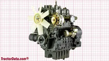 Kioti LK3504 engine image