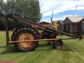 Minneapolis-Moline ZTS con cargador Farmhand.