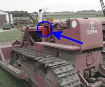 Standort der Seriennummer International Harvester TD-14A