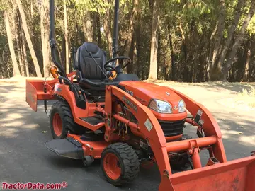 Kubota BX2670 kompakter Vielseitigkeitstraktor.