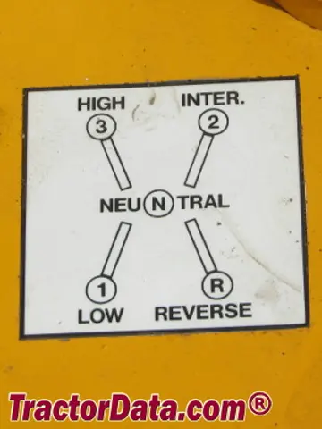 commandes de transmission Cletrac AG-6