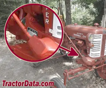 Standort der Seriennummer Farmall Super Cub