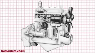 J.I. Case 310E engine image