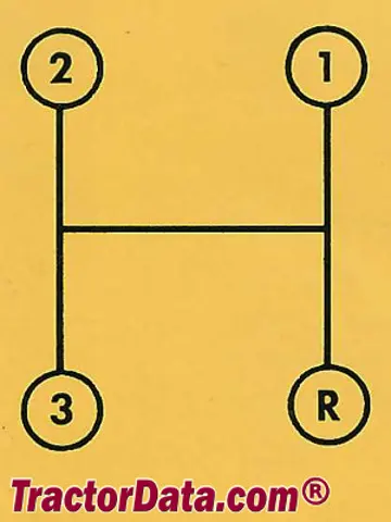 Commandes de transmission J.I. Case 310E