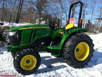 Jon Deere 4044M,左侧。