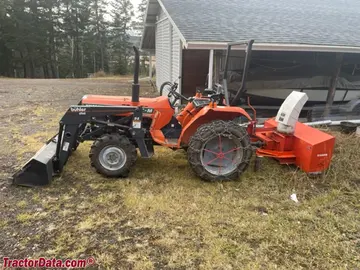 Kubota ZL2202DT, lado izquierdo.
