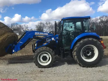 New Holland T4.65 mit Frontlader 655TL.