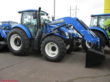 New Holland T4.100 con cargador frontal 655TL.