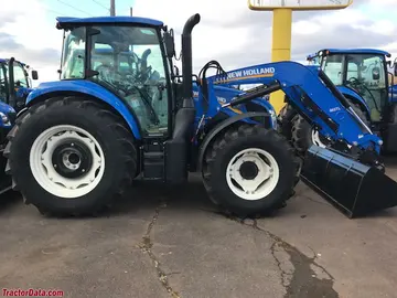 New Holland T4.110 con cargadora frontal 655TL.