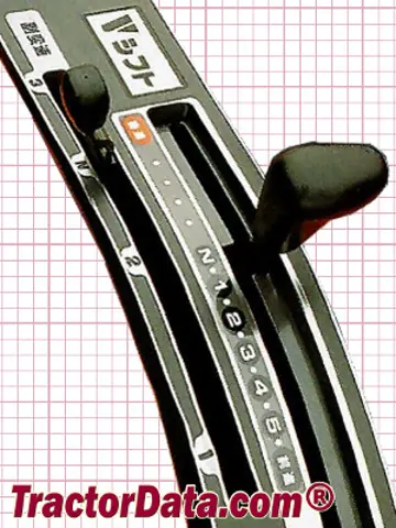 Kubota GT-8 Getriebesteuerungen
