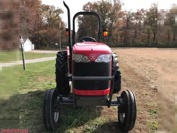Massey Ferguson 2605H con tracción en dos ruedas.