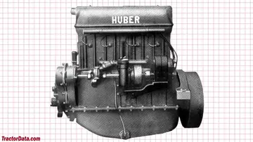 Huber 15-30 Super Four engine image