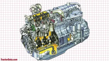 CaseIH CS 130 engine image